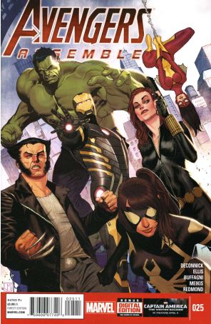 Avengers Assemble (4th Series) 25 published by Marvel with cover art by Jorge Molina