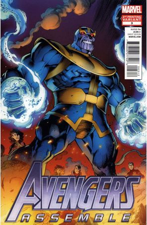 Avengers Assemble (4th Series) 3 (2nd) published by Marvel with cover art by Mark Bagley