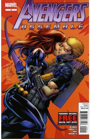 Avengers Assemble (4th Series) 5 published by Marvel with cover art by Mark Bagley