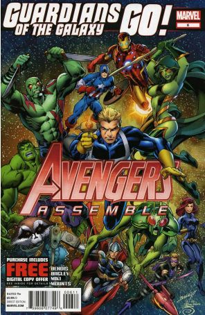 Avengers Assemble (4th Series) 6 published by Marvel with cover art by Mark Bagley