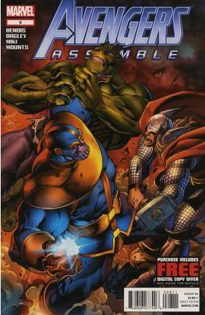 Avengers Assemble (4th Series) 8 published by Marvel with cover art by Mark Bagley