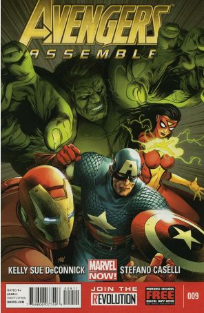 Avengers Assemble (4th Series) 9 published by Marvel with cover art by Mark Bagley