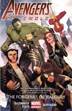 Avengers Assemble (4th Series) TPB 3 published by Marvel with cover art by Jorge Molina