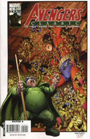 Avengers Classic 12 published by Marvel with cover art by Arthur Adams