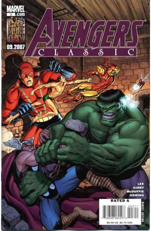 Avengers Classic 3 published by Marvel with cover art by Arthur Adams