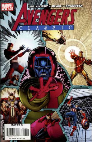 Avengers Classic 8 published by Marvel with cover art by Arthur Adams