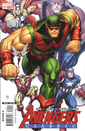 Avengers Classic 9 published by Marvel with cover art by Arthur Adams