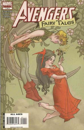 Avengers Fairy Tales 1 published by Marvel with cover art by Claire Wendling