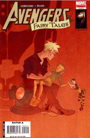 Avengers Fairy Tales 2 published by Marvel with cover art by Claire Wendling