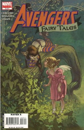 Avengers Fairy Tales 3 published by Marvel with cover art by Claire Wendling