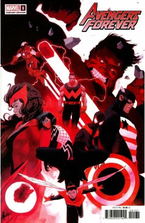 Avengers Forever (2nd Series) 1B published by Marvel with cover art by Matteo Scalera