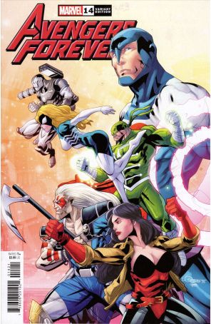 Avengers Forever (2nd Series) 14A published by Marvel with cover art by Logan Lubera