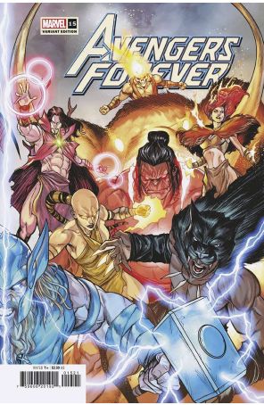 Avengers Forever (2nd Series) 15A published by Marvel with cover art by Stefano Caselli