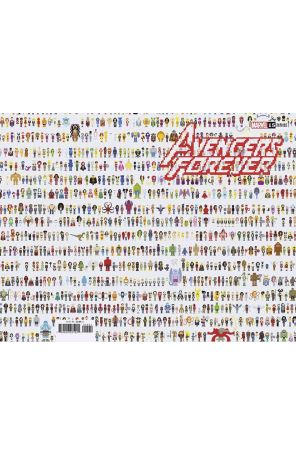 Avengers Forever (2nd Series) 15B published by Marvel with cover art by Daniel Hainsworth