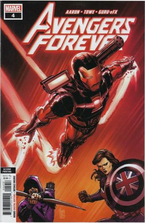 Avengers Forever (2nd Series) 4 (2nd) published by Marvel with cover art by Giuseppe Camuncoli