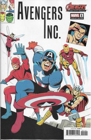 Avengers Inc. 1C published by Marvel with cover art by Leo Romeo