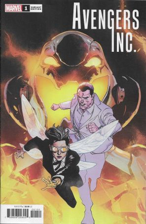 Avengers Inc. 1D published by Marvel with cover art by Leinil Francis Yu