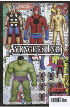 Avengers Inc. 2A published by Marvel with cover art by John Tyler Christopher