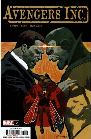 Avengers Inc. 2 published by Marvel with cover art by Daniel Acun?a
