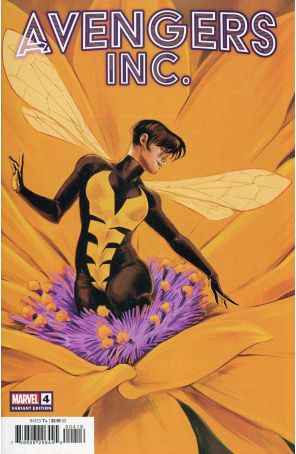 Avengers Inc. 4B published by Marvel with cover art by Carmen Nunez Carnero