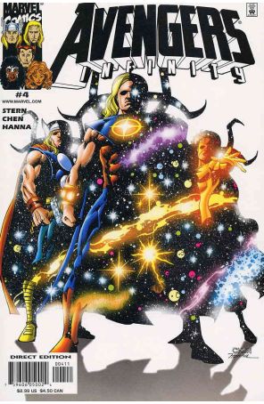 Avengers Infinity 4 published by Marvel with cover art by Sean Chen