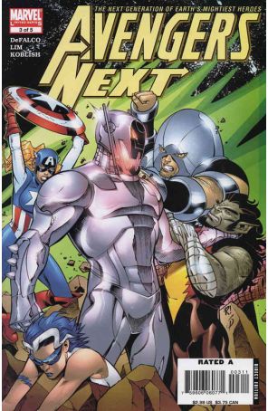 Avengers Next 3 published by Marvel with cover art by Mike Wieringo