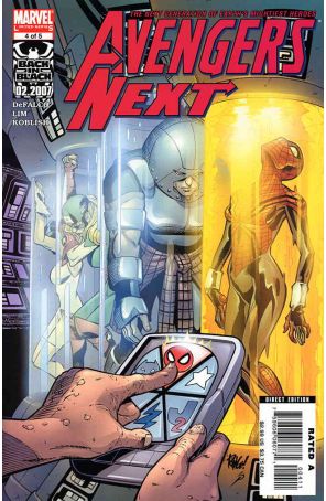 Avengers Next 4 published by Marvel with cover art by Sean Parsons
