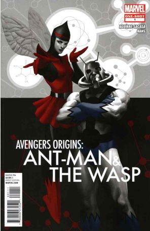 Avengers Origins: Ant-Man And The Wasp 1 published by Marvel with cover art by Marko Djurdjevic