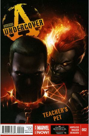 Avengers Undercover 2 published by Marvel with cover art by Francesco Mattina
