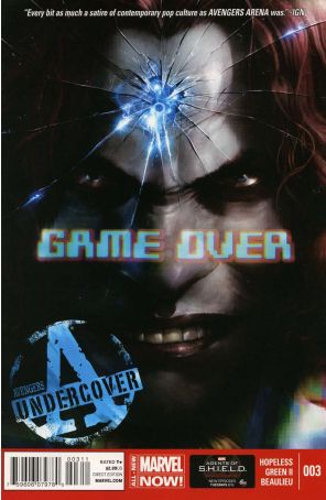 Avengers Undercover 3 published by Marvel with cover art by Francesco Mattina
