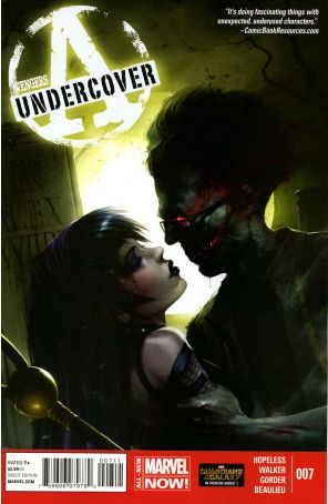 Avengers Undercover 7 published by Marvel with cover art by Francesco Mattina