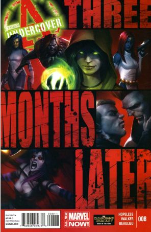 Avengers Undercover 8 published by Marvel with cover art by Francesco Mattina