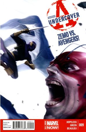 Avengers Undercover 9 published by Marvel with cover art by Francesco Mattina