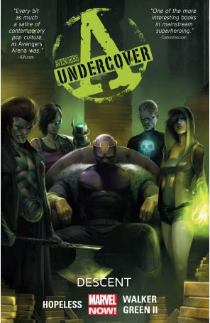 Avengers Undercover TPB 1 published by Marvel with cover art by Francesco Mattina