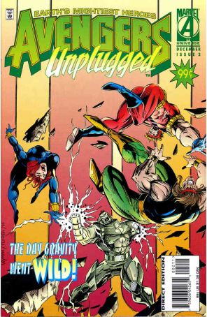 Avengers Unplugged 2 published by Marvel with cover art by M.C. Wyman