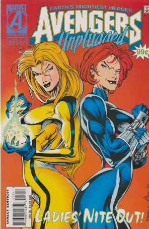 Avengers Unplugged 3 published by Marvel with cover art by M.C. Wyman