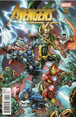 Avengers Vs 1A published by Marvel with cover art by Michael Ryan