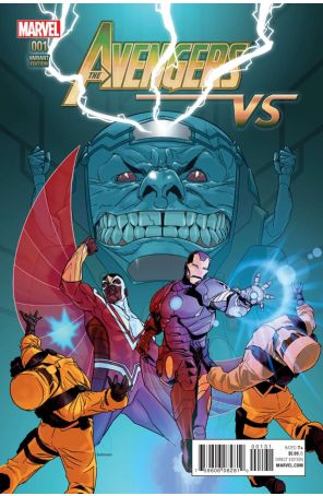 Avengers Vs 1B published by Marvel with cover art by Kalman Andrasofszky