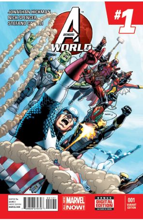 Avengers World 1B published by Marvel