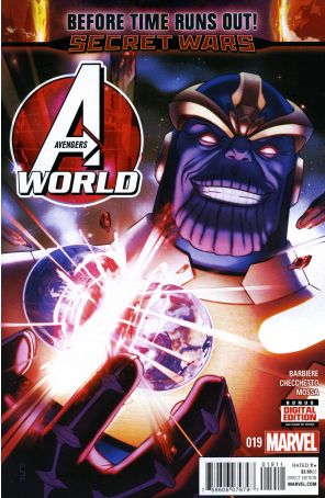 Avengers World 19 published by Marvel with cover art by W. Scott Forbes