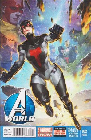 Avengers World 2 (2nd) published by Marvel with cover art by Jung-geun Yoon