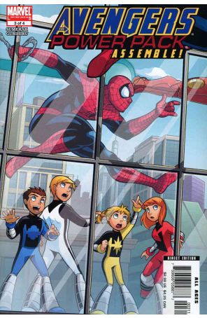 Avengers and Power Pack Assemble! 3 published by Marvel