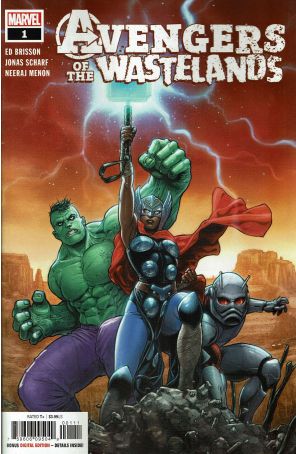 Avengers of the Wastelands 1 published by Marvel with cover art by Juan Jose Ryp
