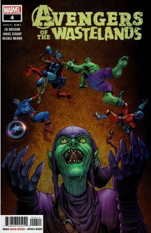 Avengers of the Wastelands 4 published by Marvel with cover art by Juan Jose Ryp