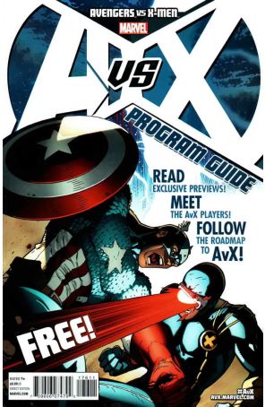 Avengers vs. X-Men Program 1 published by Marvel