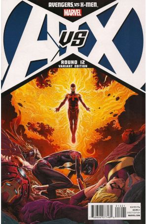 Avengers vs. X-Men 12A published by Marvel with cover art by Jerome Opena