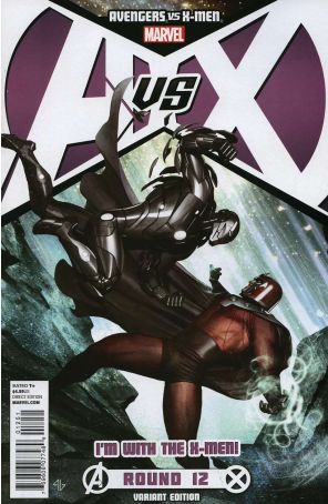 Avengers vs. X-Men 12D published by Marvel with cover art by Adi Granov