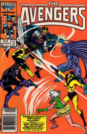 The Avengers 271 (Newsstand) published by Marvel with cover art by John Buscema