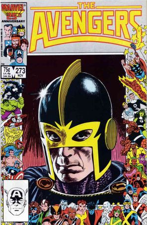 The Avengers 273 published by Marvel with cover art by John Buscema