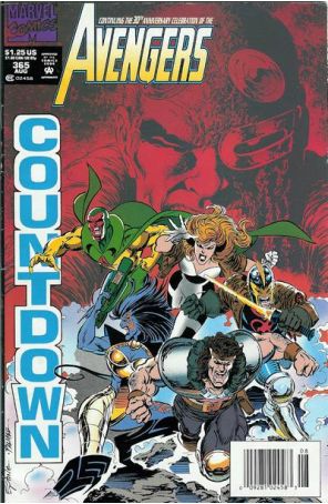 The Avengers 365 (Newsstand) (with card) published by Marvel with cover art by Steve Epting